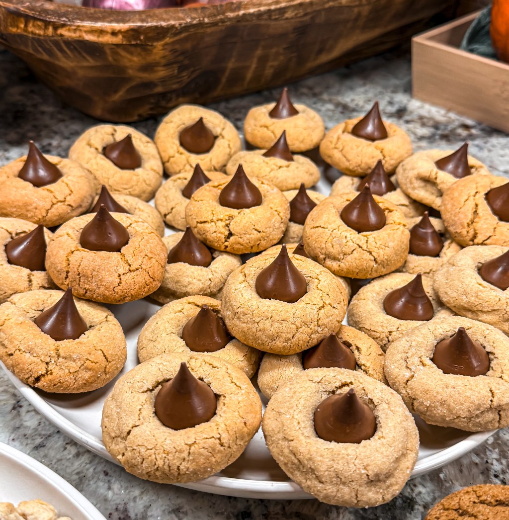 Peanut Butter Blossom&nbsp;Cookies